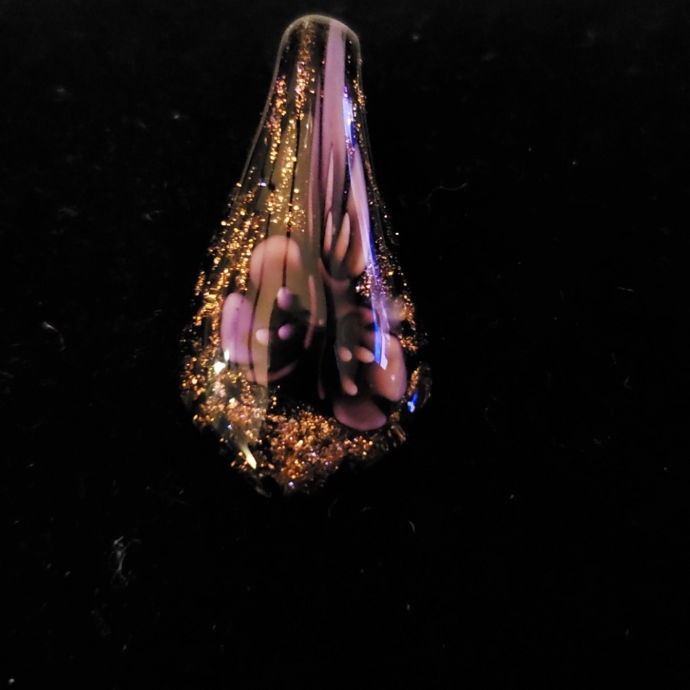 Glass charm